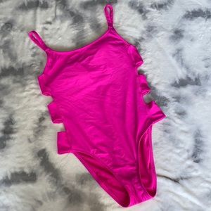 Hot Pink One-Piece